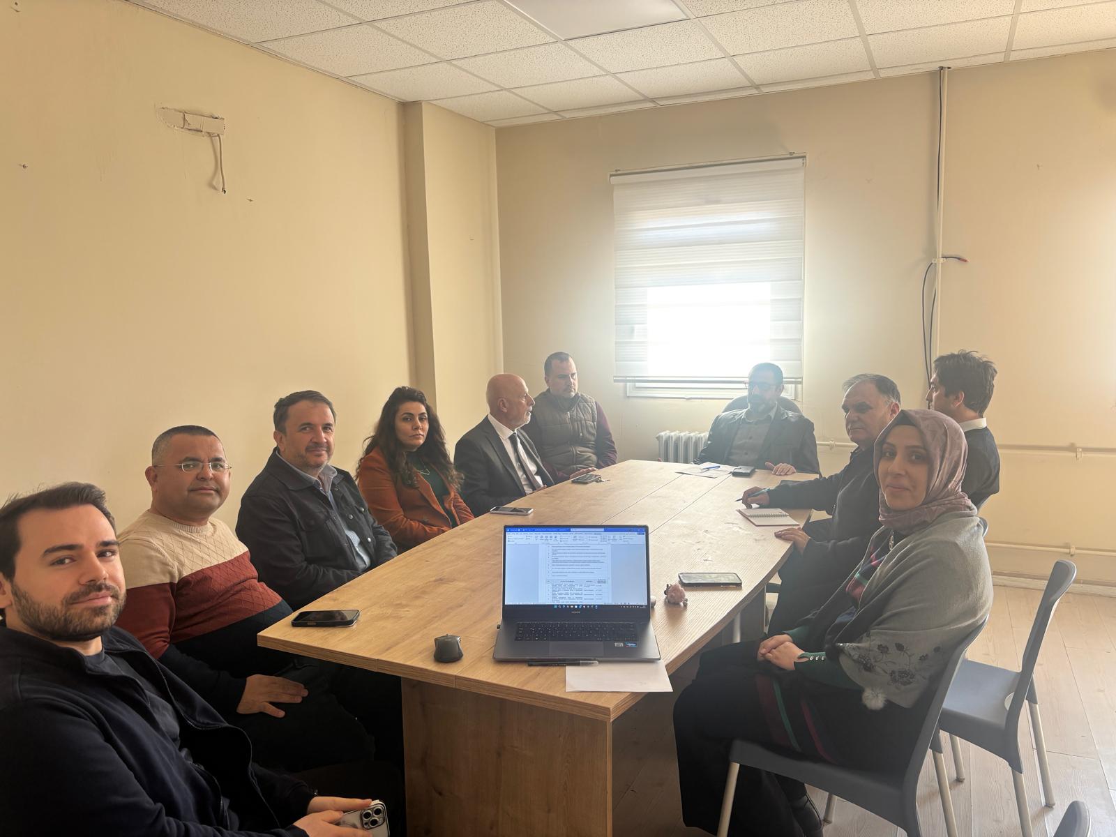 2025-2026 Eğitim Öğretim Yılı Bahar Dönemi Bölümümüz Akademik Yıl Başlangıç Toplantısı Gerçekleşti